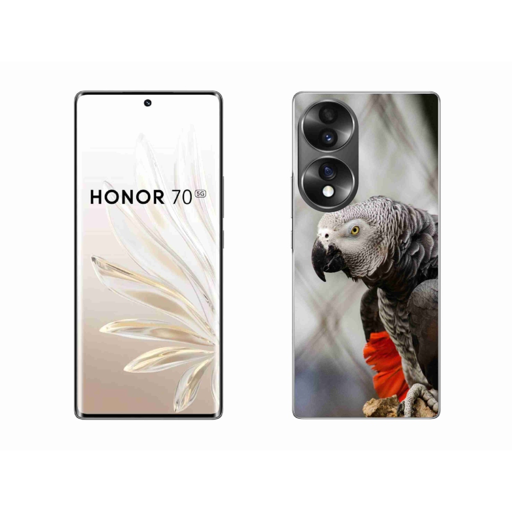 Zselés borítás mmCase a Honor 70 - parrot jacko 3 készülékhez