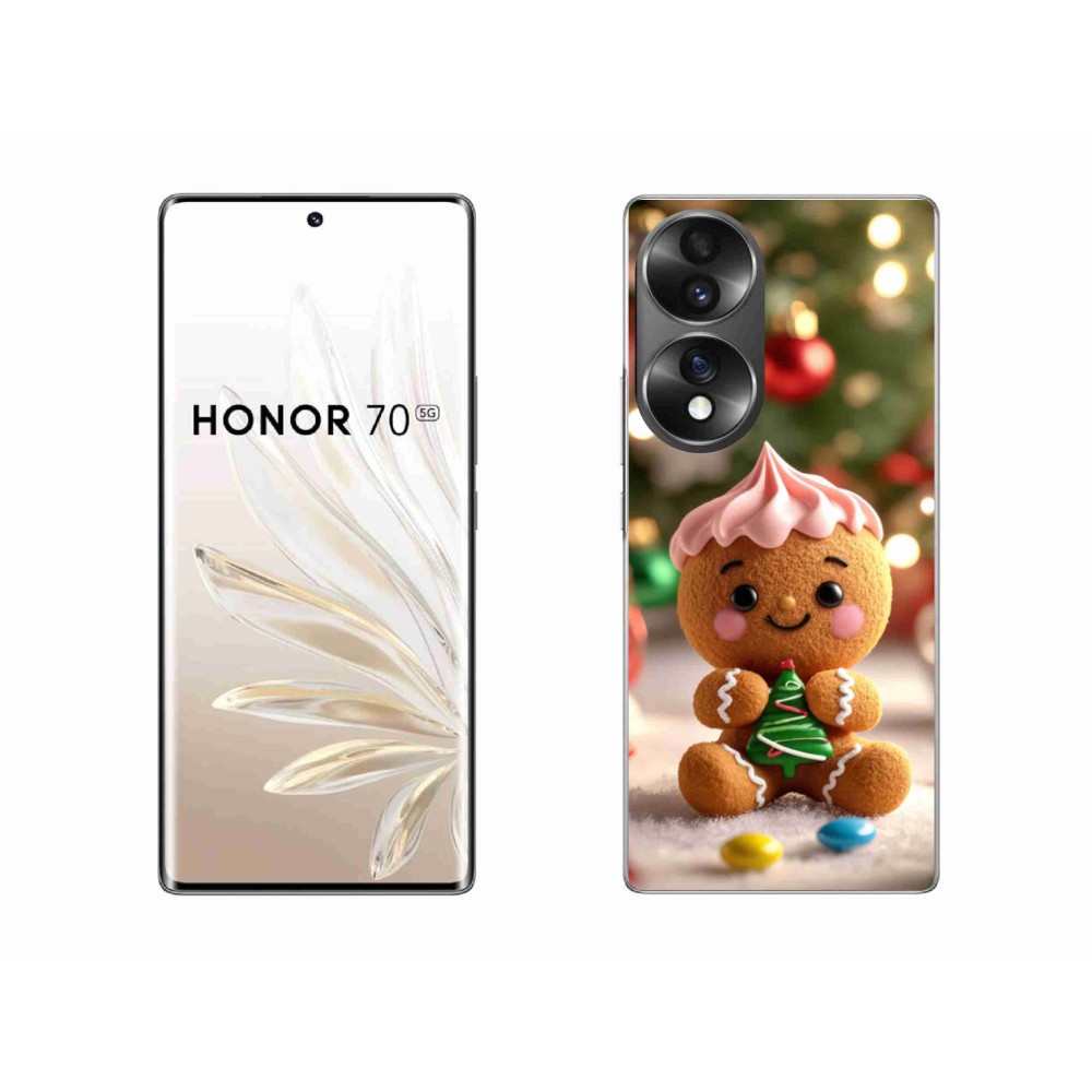 Zselés borítás mmCase a Honor 70-hez - mézeskalács