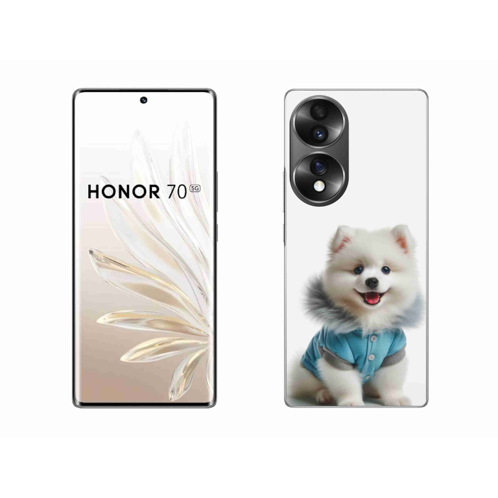 Zselés borítás mmCase a Honor 70 - pomerániai állathoz