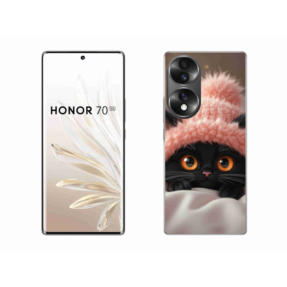 Gél borító mmCase a Honor 70-hez - aranyos cica 7