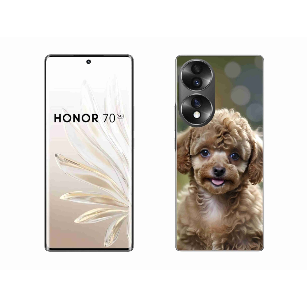 Zselés borítás mmCase a Honor 70-hez - aranyos uszkár