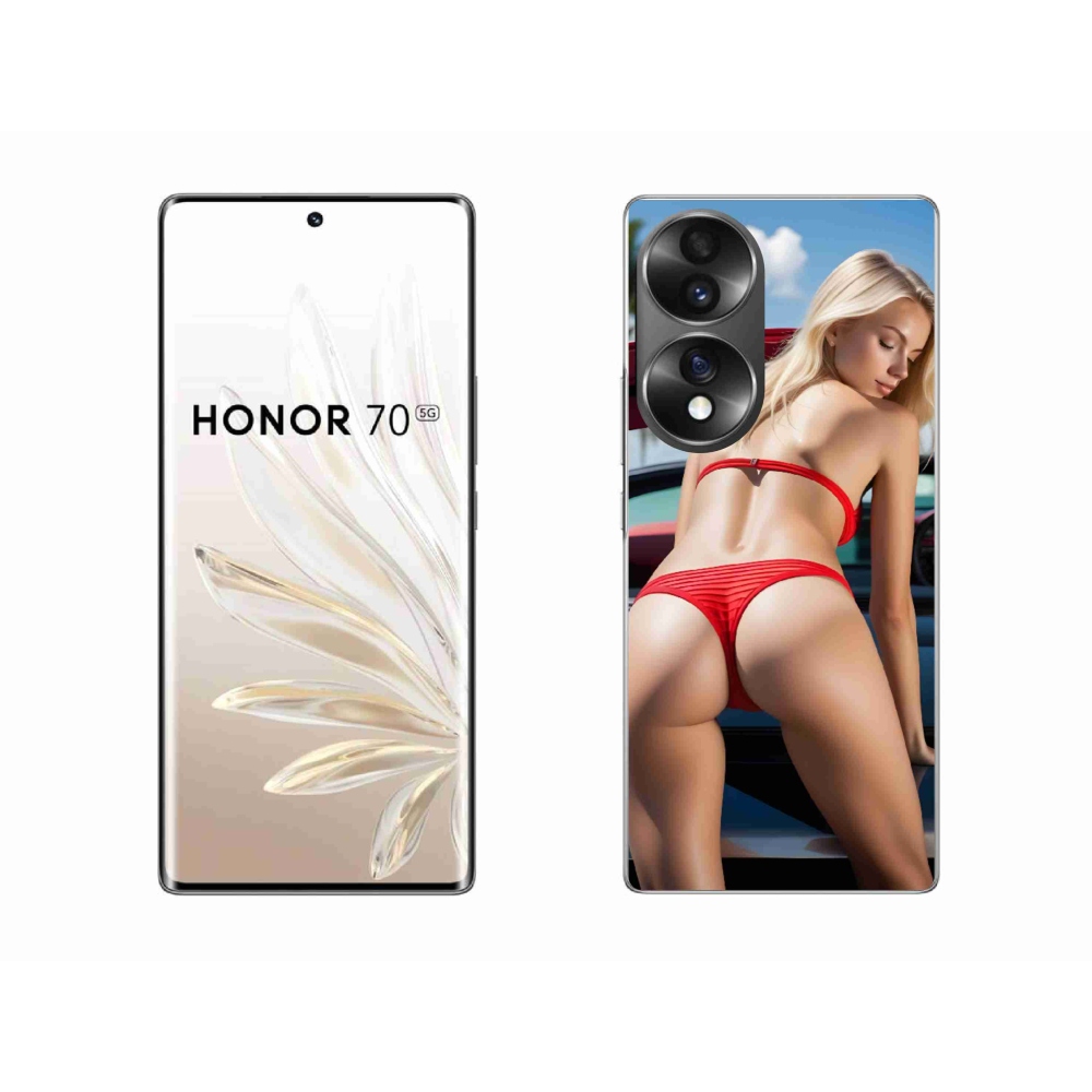 Gél borítás mmCase a Honor 70-hez - szexi nő 2