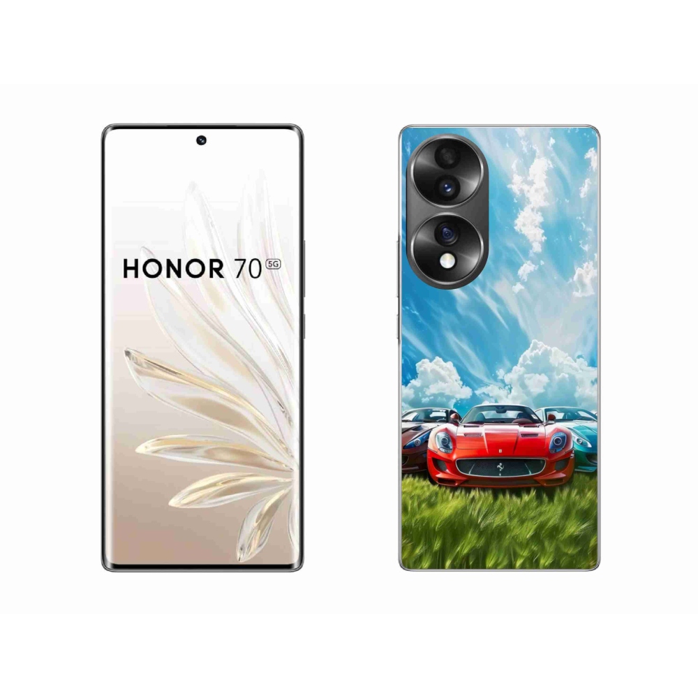 Gél borítás mmCase a Honor 70 - sportkocsikhoz