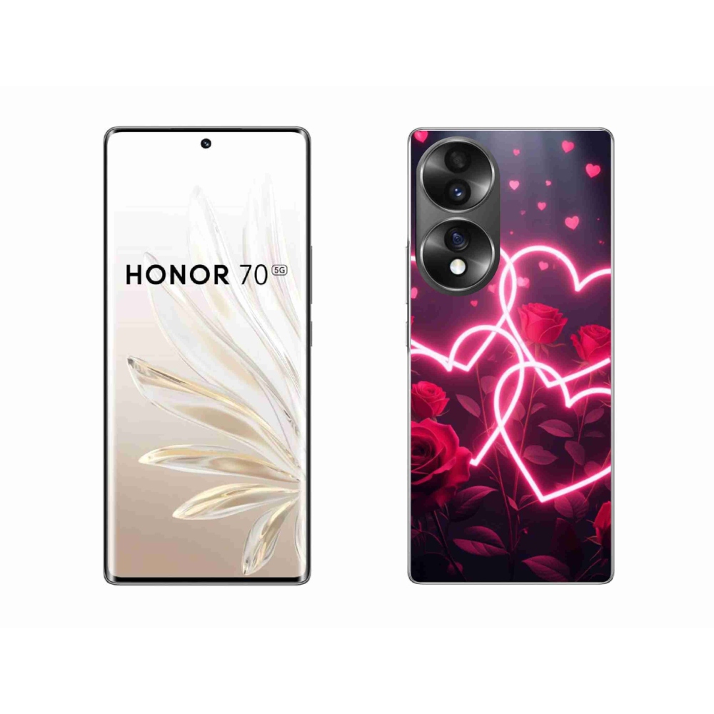 Gél borítás mmCase a Honor 70-hez - Szerelem szíve