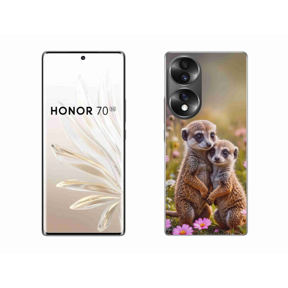 Zselés borító mmCase a Honor 70 - suricate duo készülékhez