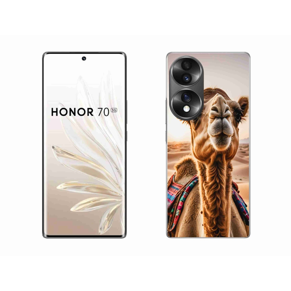 Zselés borítás mmCase a Honor 70-hez - teve színű