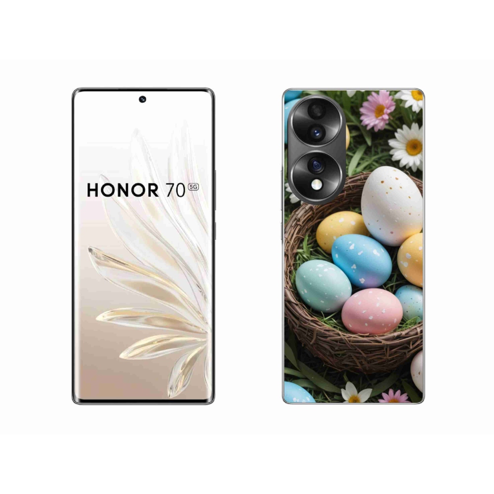Zselés borítás mmCase a Honor 70-hez - Húsvéti tojás 2