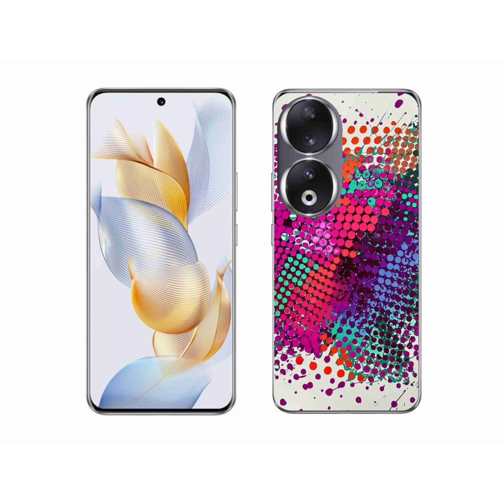 Zselés borítás mmCase a Honor 90 - absztrakt motívumhoz 65