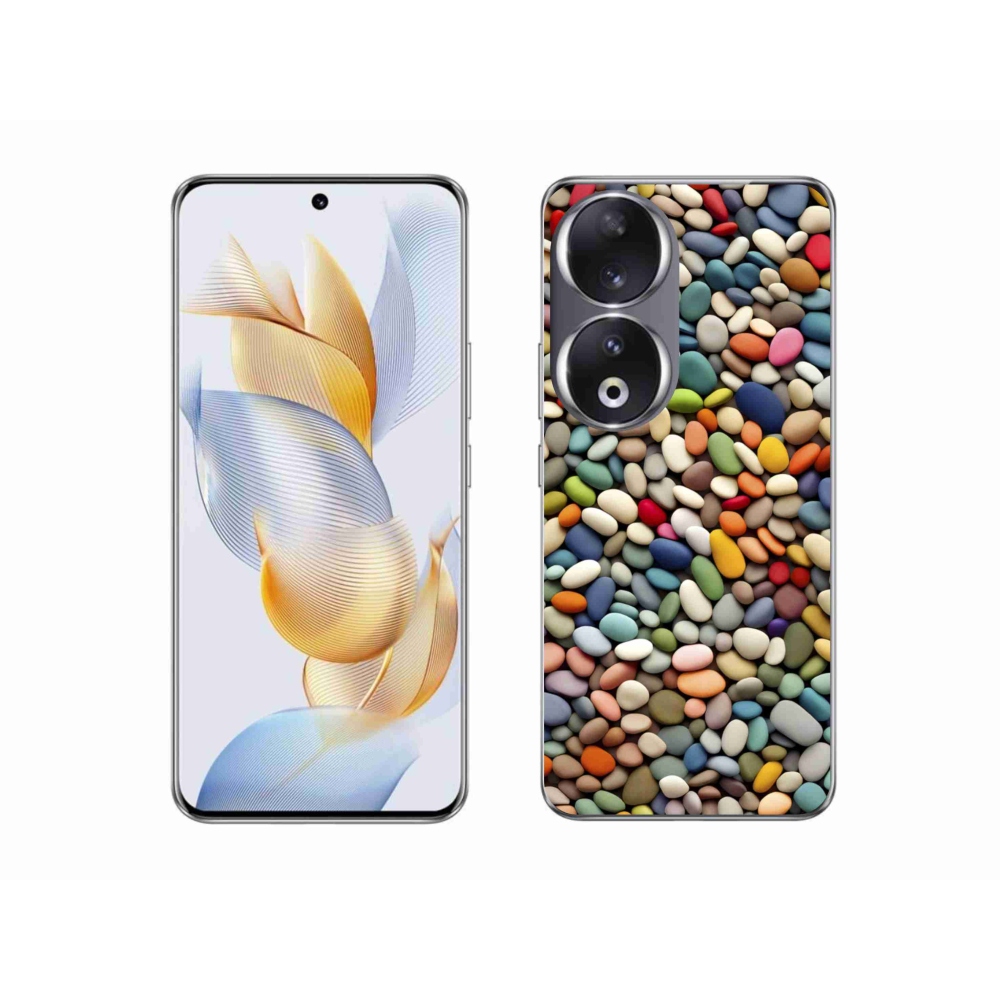 Zselés borítás mmCase a Honor 90-hez - színes strasszkövek 2