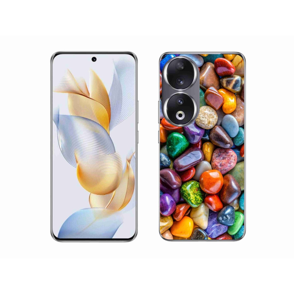 Gél borító mmCase a Honor 90-hez - színes strasszkövek