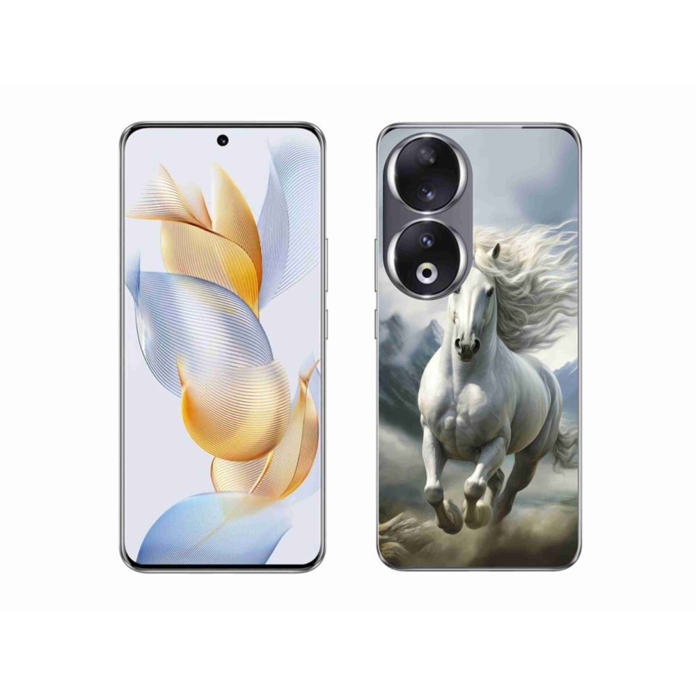 mmCase géltok az Honor 90-hez – futó fehér ló 3