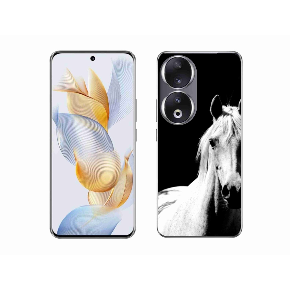 Zselés borítás mmCase a Honor 90-hez - fehér ló 5