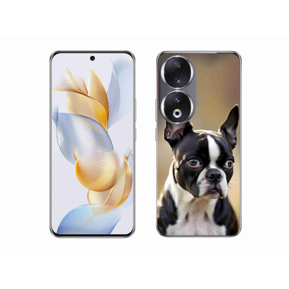 mmCase gél tok az Honor 90-hez – bostoni terrier