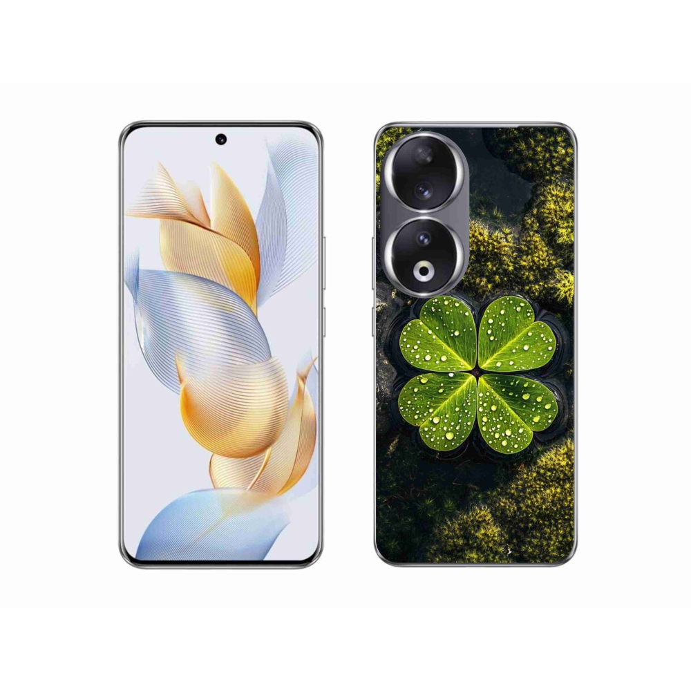 Zselés borítás mmCase a Honor 90-hez - négylevelű lóhere