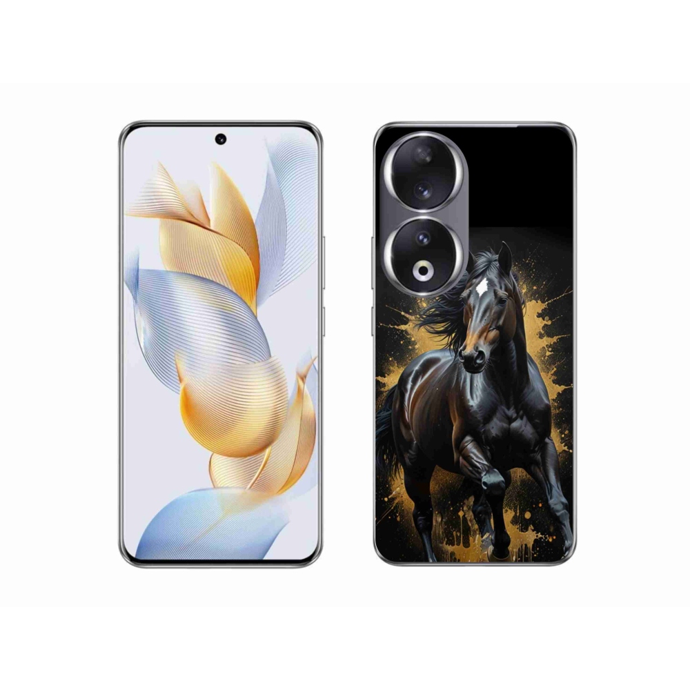 mmCase géltok az Honor 90-hez – elegáns fekete csődör