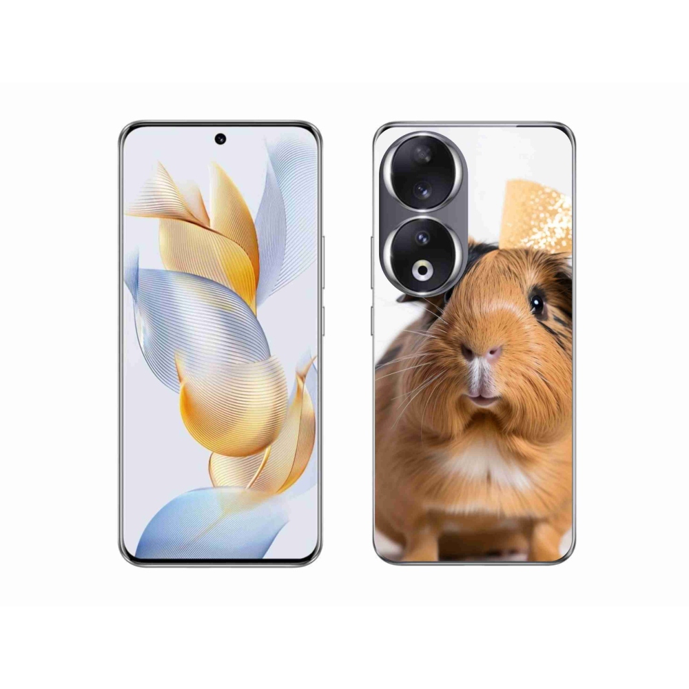 Gélfedél mmCase a Honor 90 - barna tengerimalachoz