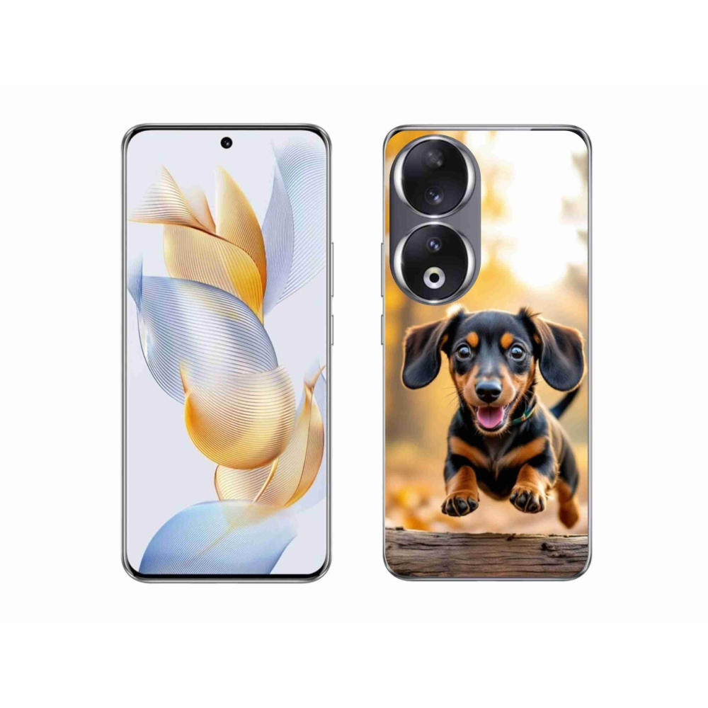 Zselés borító mmCase a Honor 90 - tacskóhoz 2