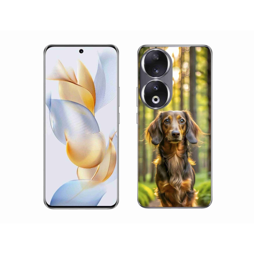 Zselés borítás mmCase a Honor 90 - tacskóhoz 4