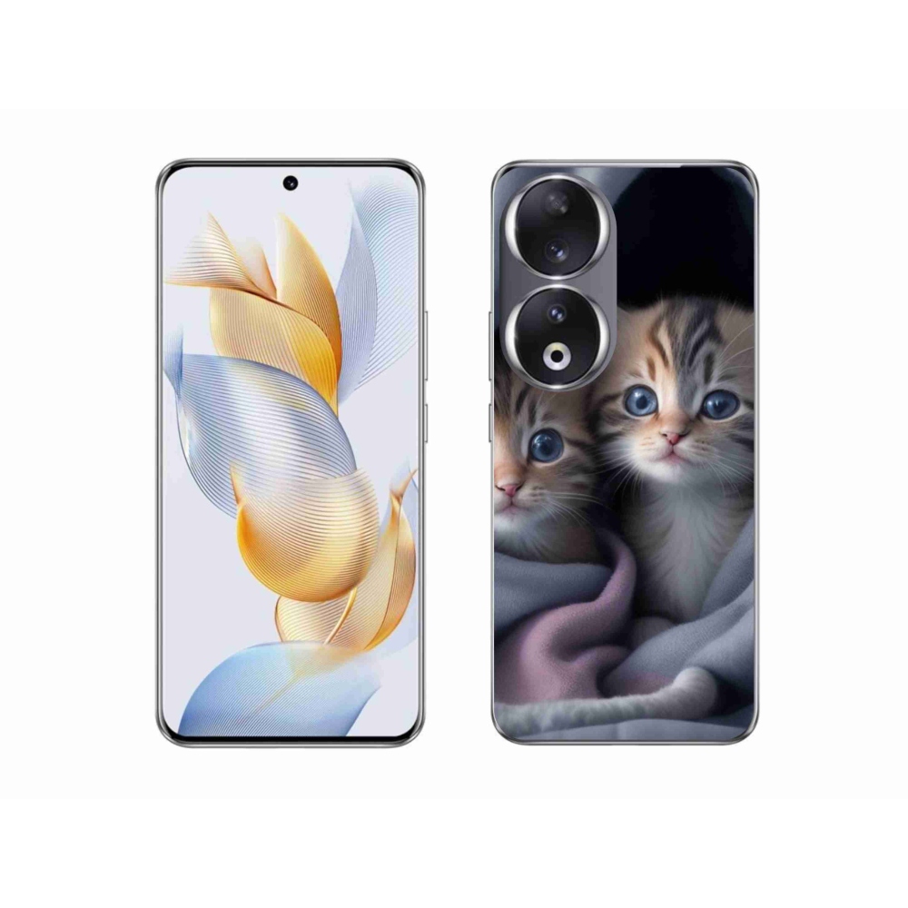 Zselés borítás mmCase a Honor 90 - cat duo 2 számára
