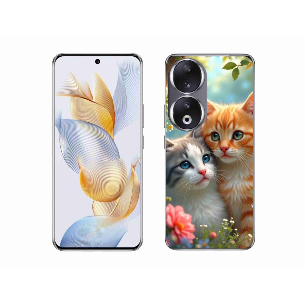 Zselés borítás mmCase a Honor 90-hez - cat love 2