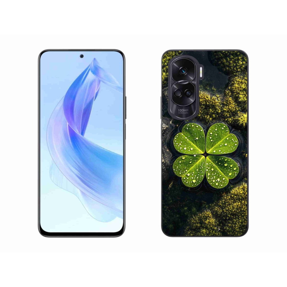 Zselés borítás mmCase a Honor 90 Lite készülékhez - négylevelű lóhere