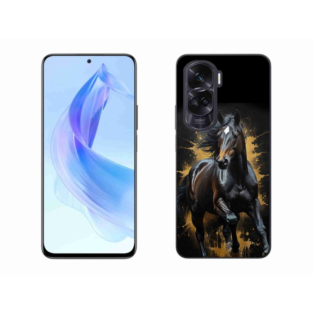 mmCase géltok az Honor 90 Lite-hoz – elegáns fekete csődör