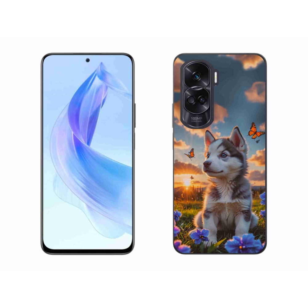 mmCase gél tok az Honor 90 Lite-hoz – husky naplementekor