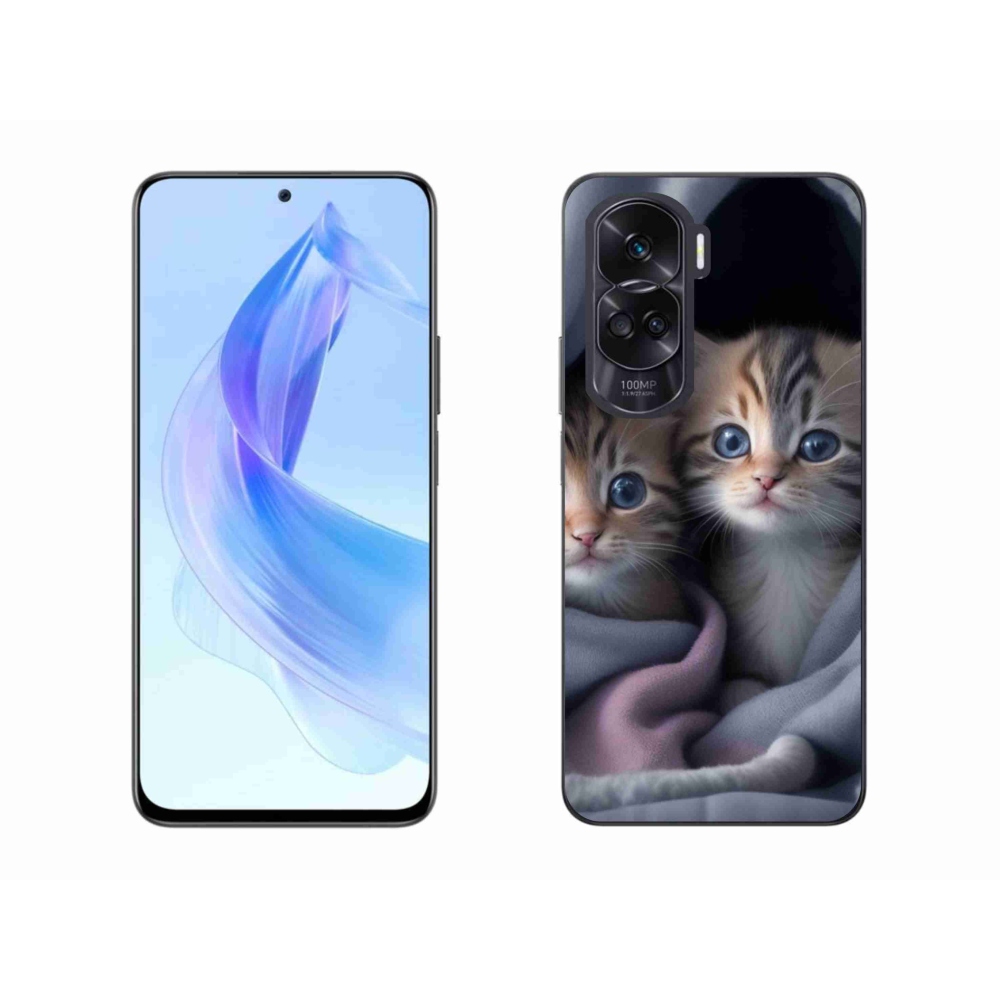 Zselés borítás mmCase a Honor 90 Lite készülékhez - cat duo 2
