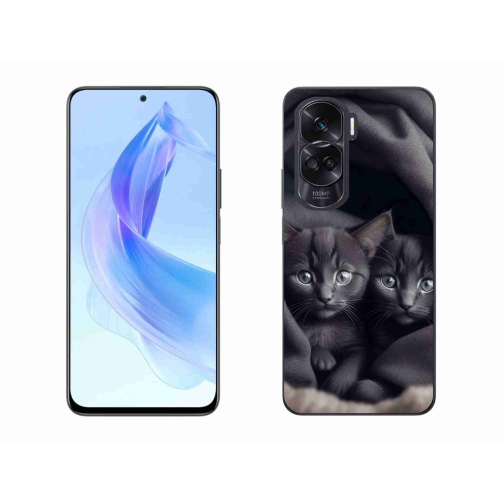 Zselés borítás mmCase a Honor 90 Lite készülékhez - cat duo