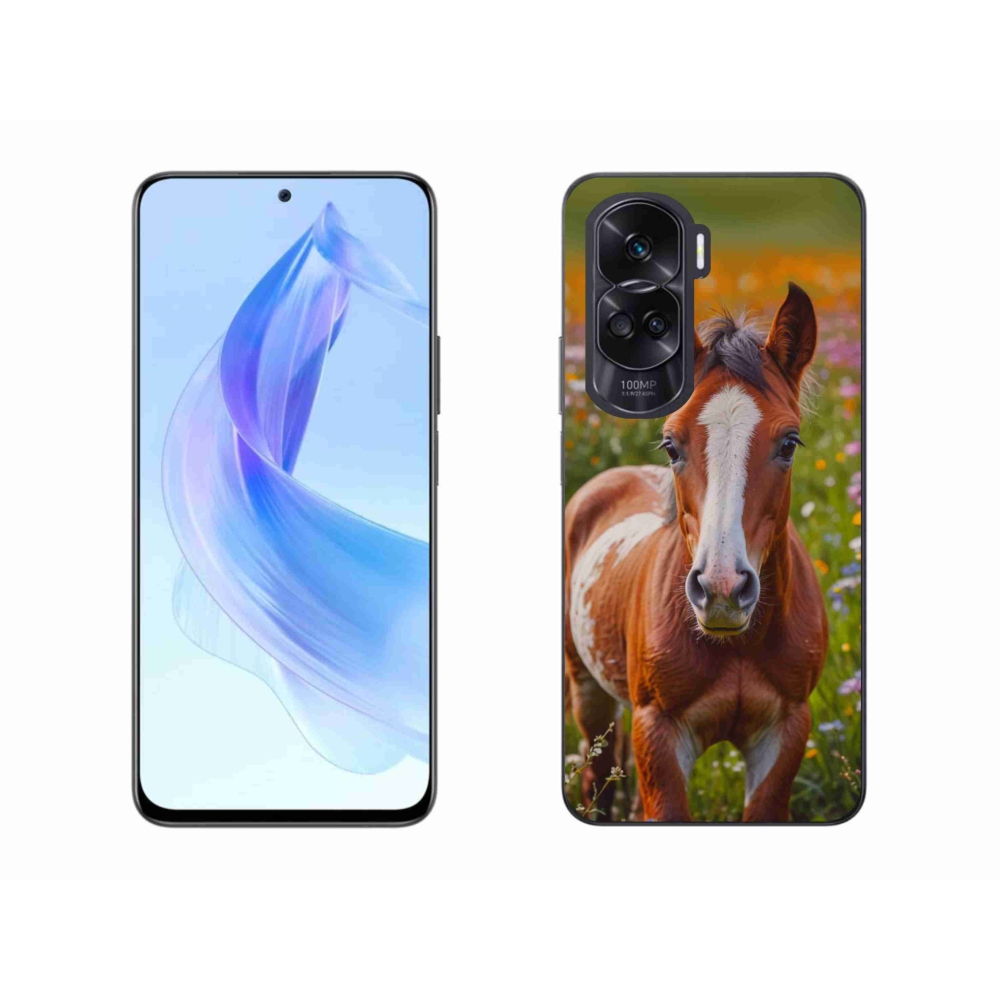 mmCase gél tok az Honor 90 Lite-hoz – aranyos csikó