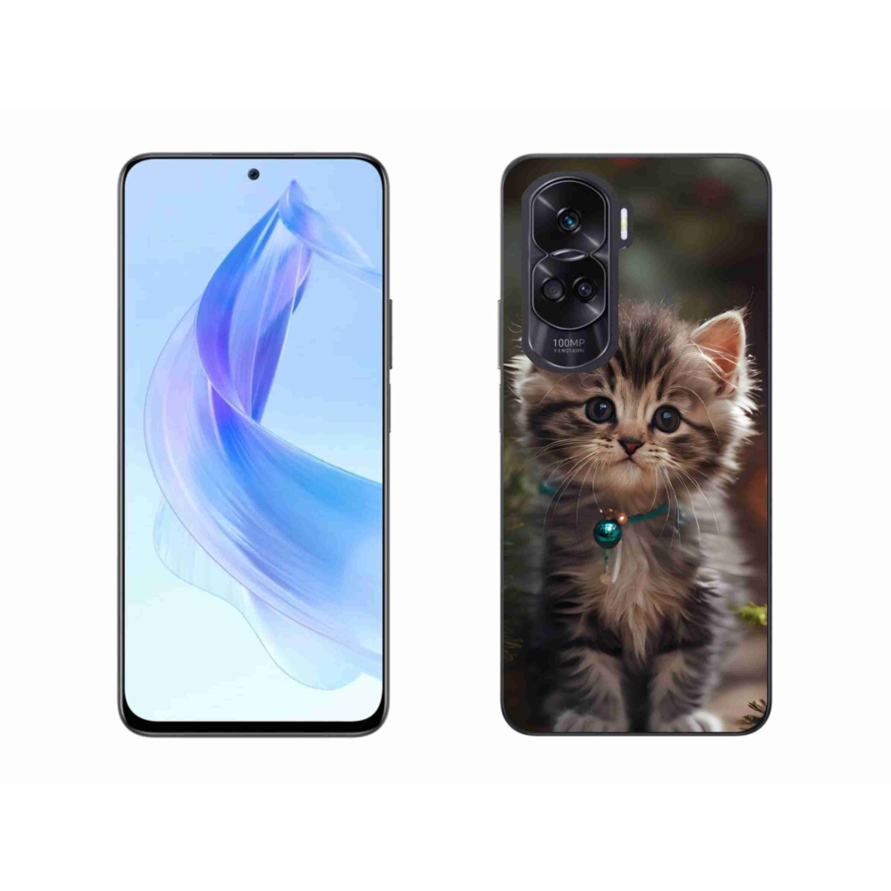 mmCase gél tok az Honor 90 Lite-hoz – aranyos cica 11