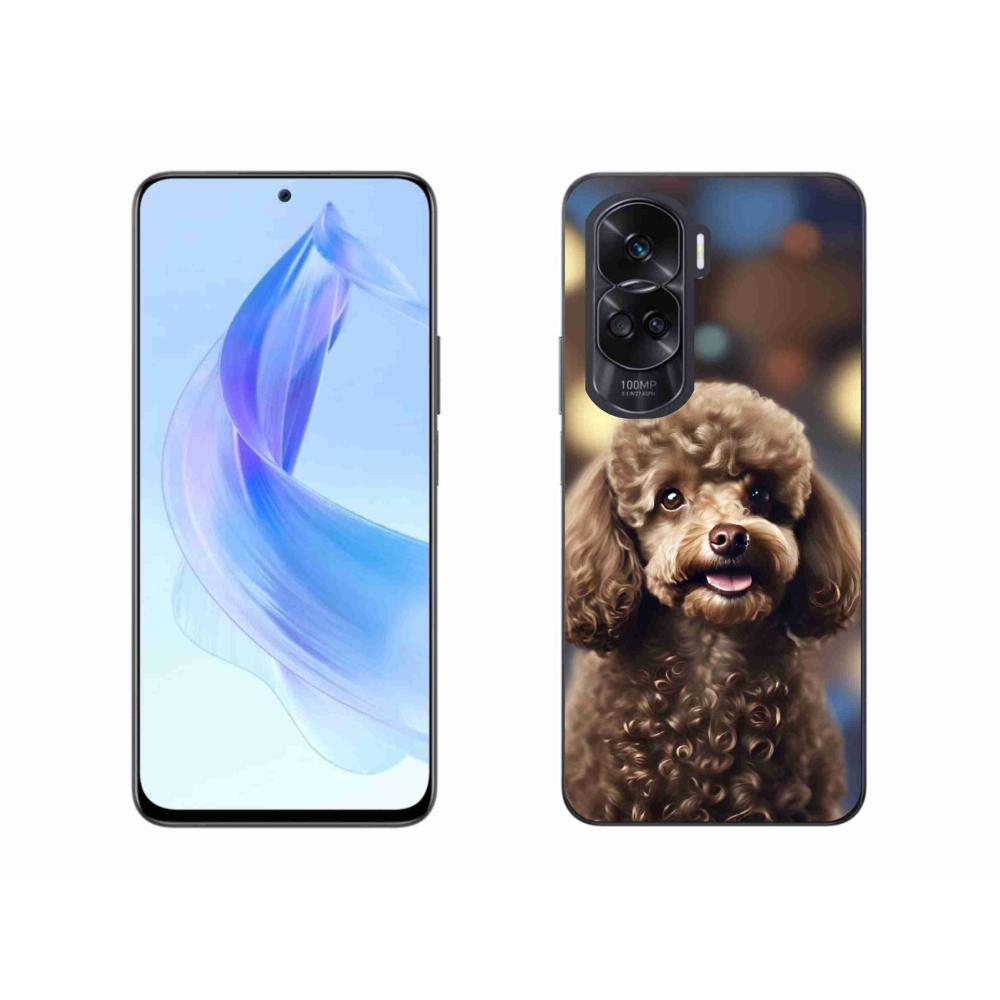 mmCase gél tok az Honor 90 Lite-hoz – aranyos pudli
