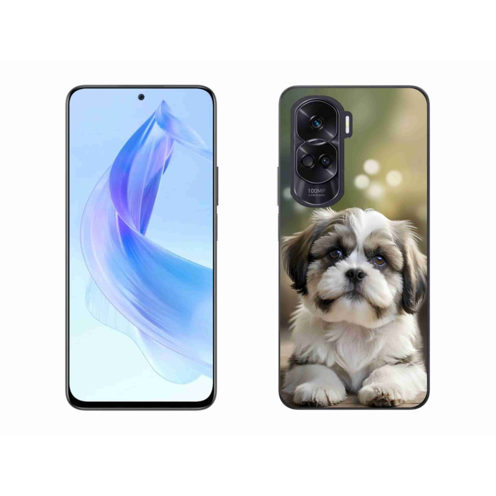 mmCase gél tok az Honor 90 Lite-hoz – aranyos shih-tzu