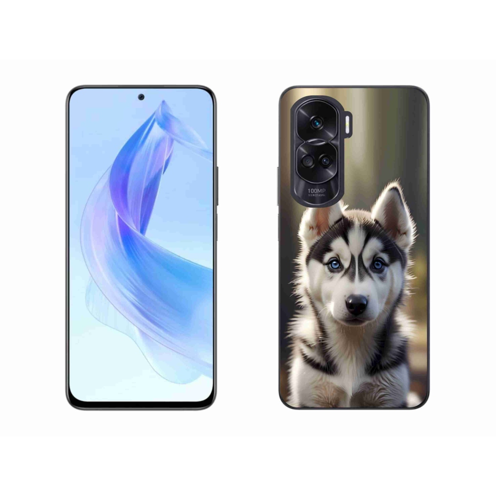 mmCase gél tok az Honor 90 Lite-hoz – aranyos szibériai husky