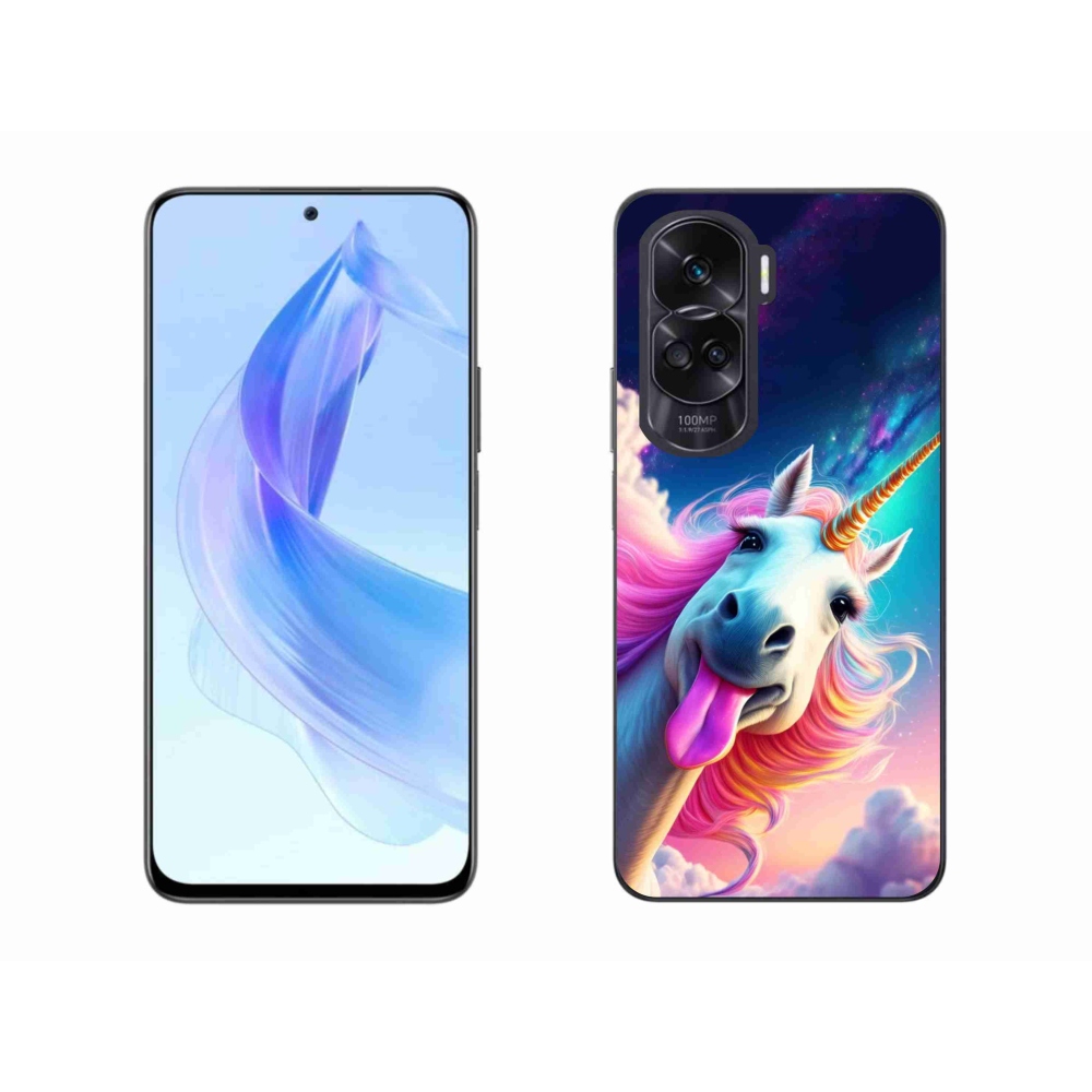mmCase gél tok az Honor 90 Lite-hoz – őrült egyszarvú