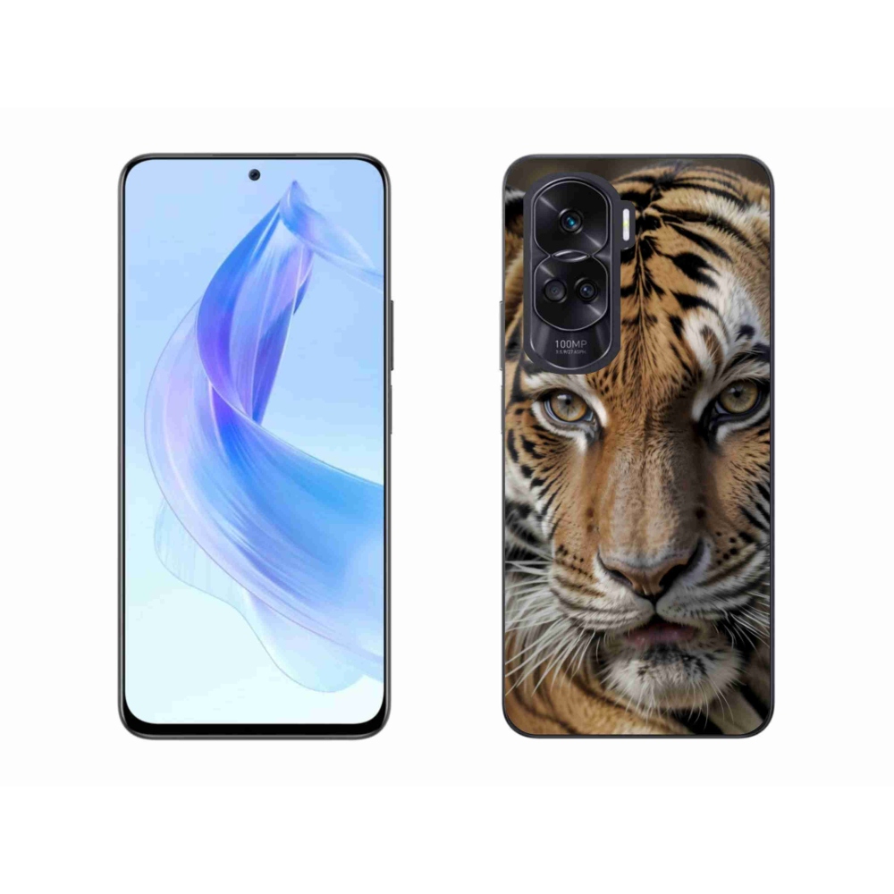 Zselés borítás mmCase a Honor 90 Lite-hoz - tigris nézet