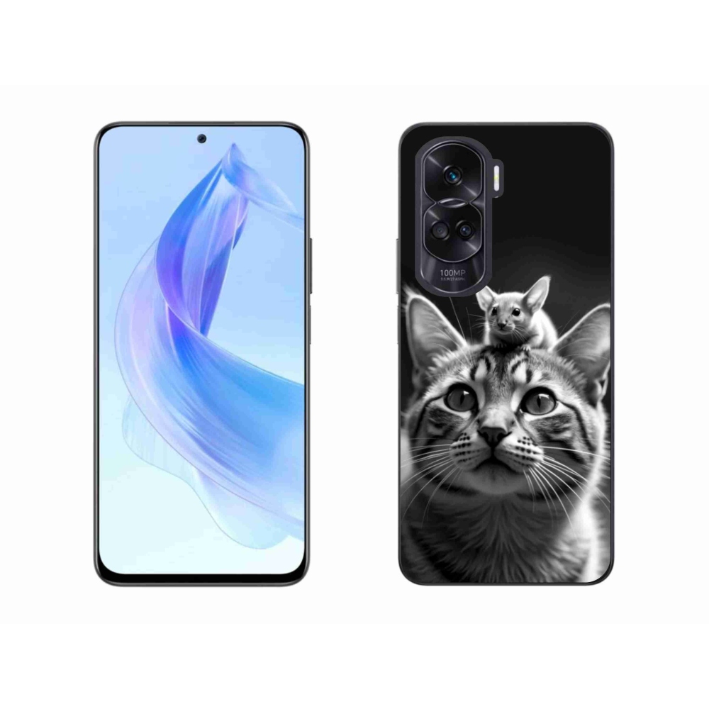 Zselés borítás mmCase a Honor 90 Lite-hoz - állati barátság 2
