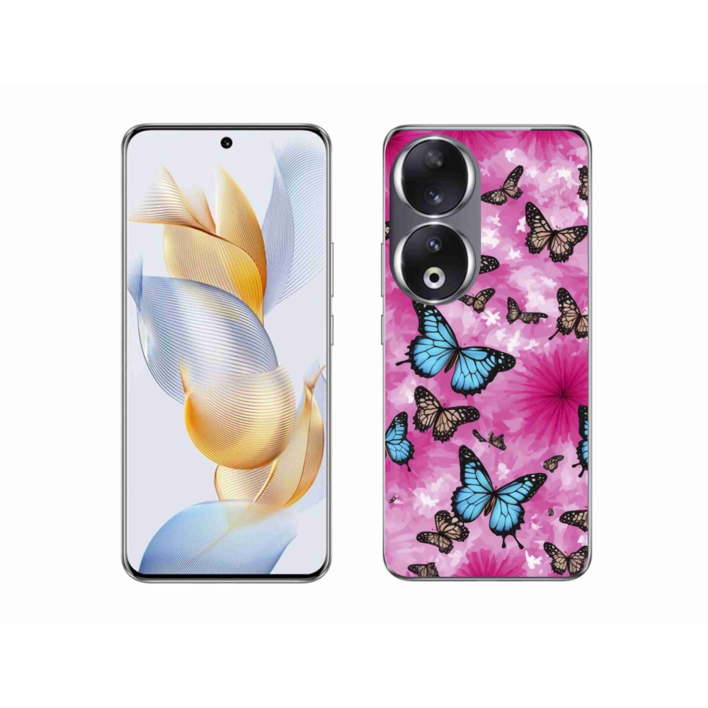 Zselés borítás mmCase a Honor 90-hez - pillangókert