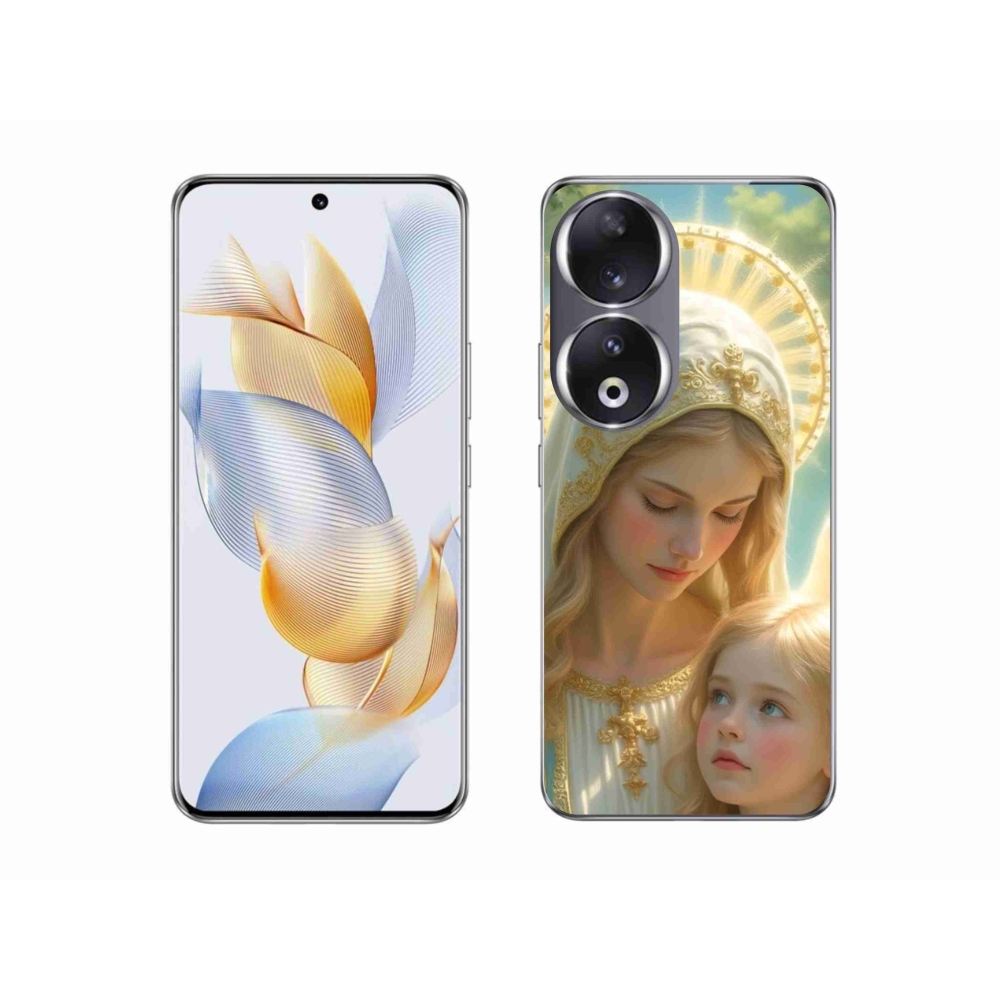 Gél borító mmCase a Honor 90 készülékhez - Vallási motívum 2