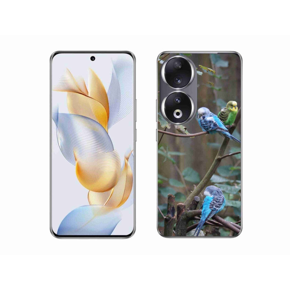 mmCase gél tok az Honor 90-hez – papagájok egy ágon