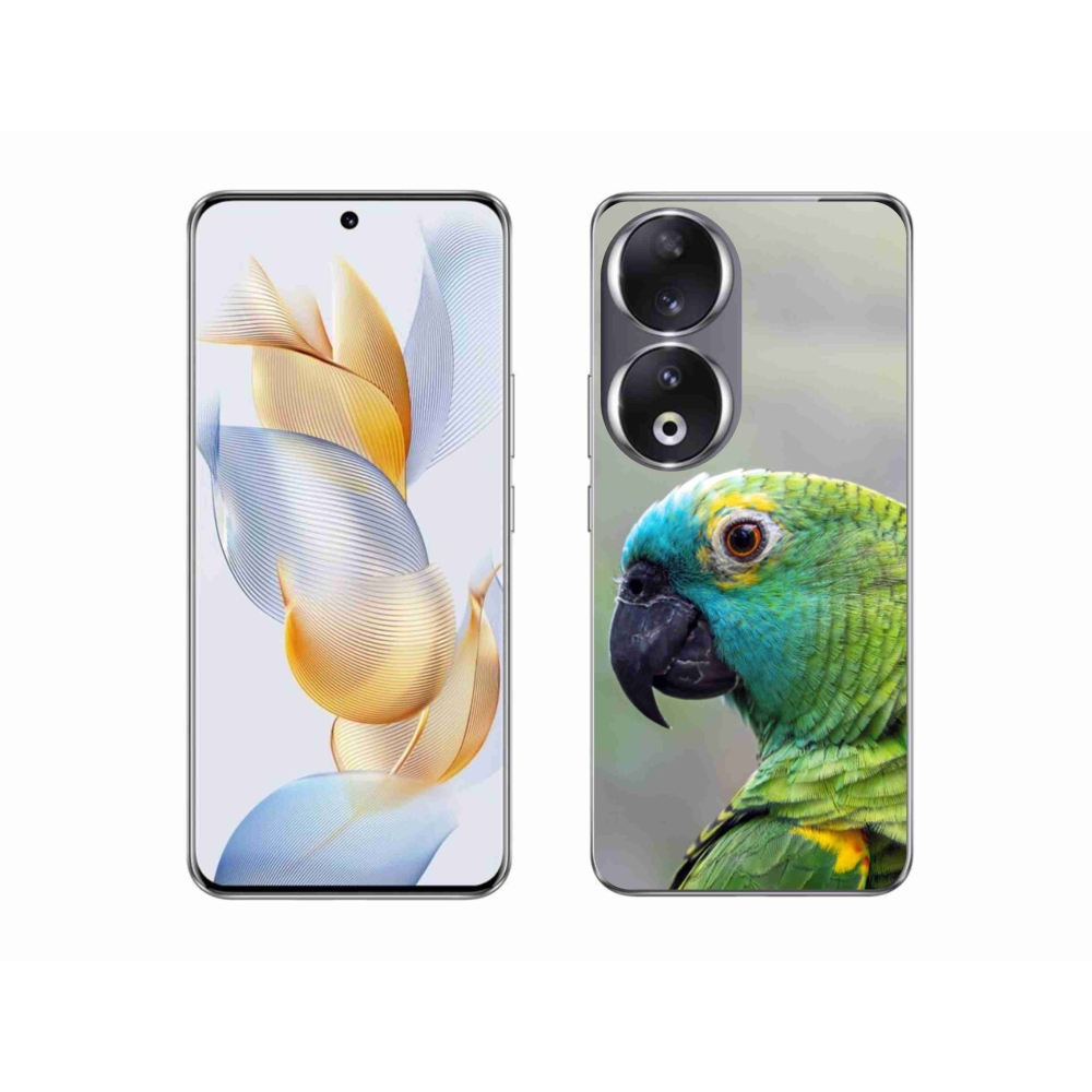Zselés borítás mmCase a Honor 90 készülékhez - papagáj amazon