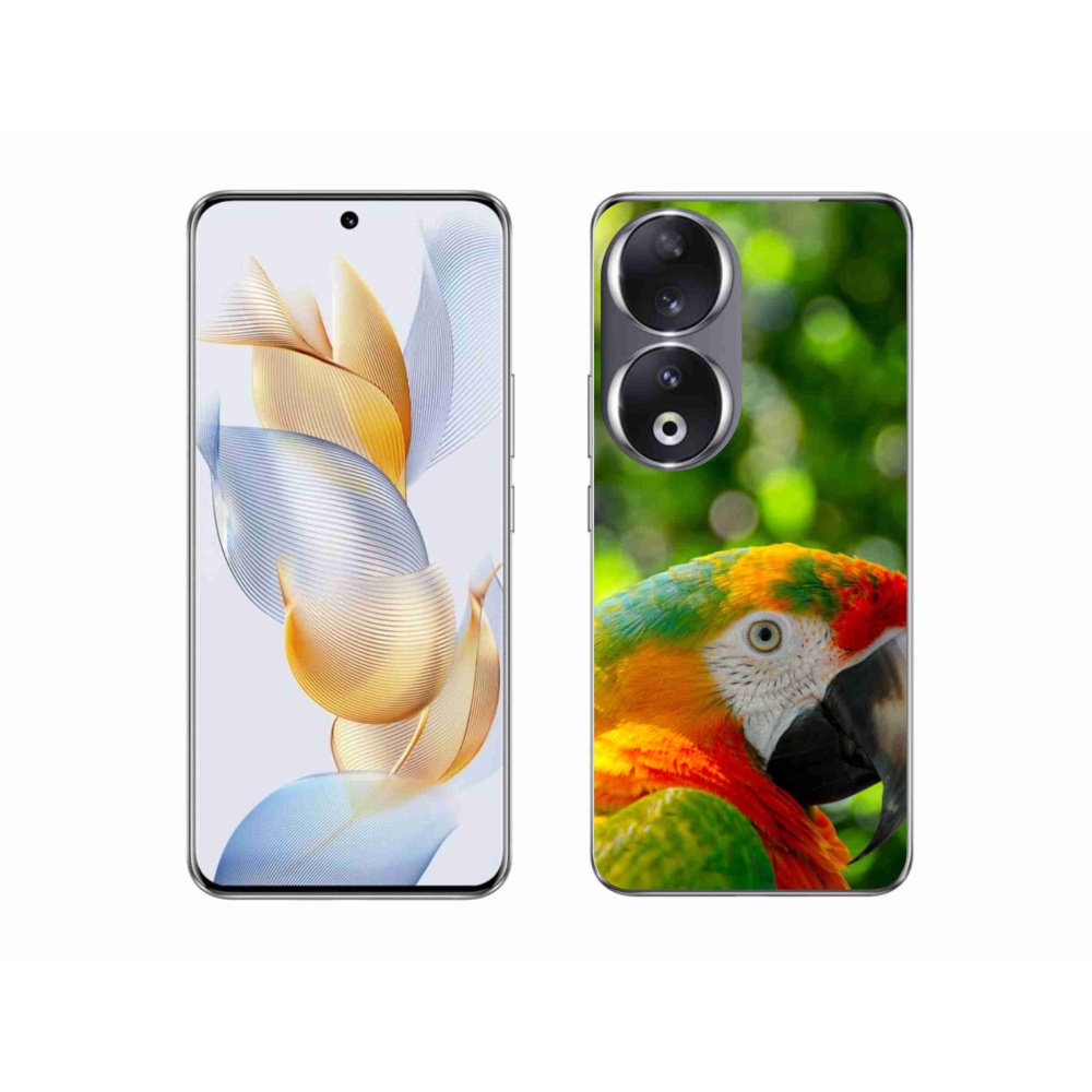 Zselés borítás mmCase a Honor 90 - papagáj ara 3 készülékhez