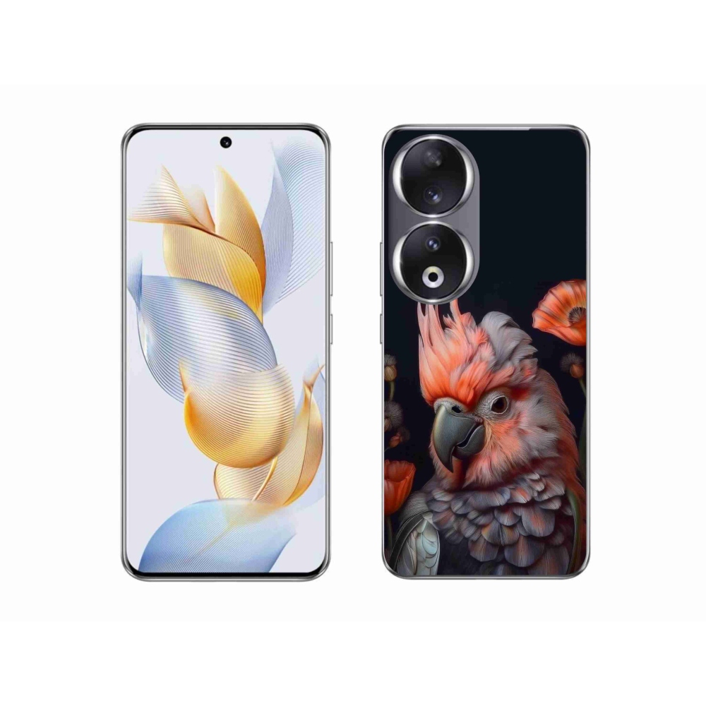 mmCase géltok az Honor 90-hez – színes kakadu papagáj