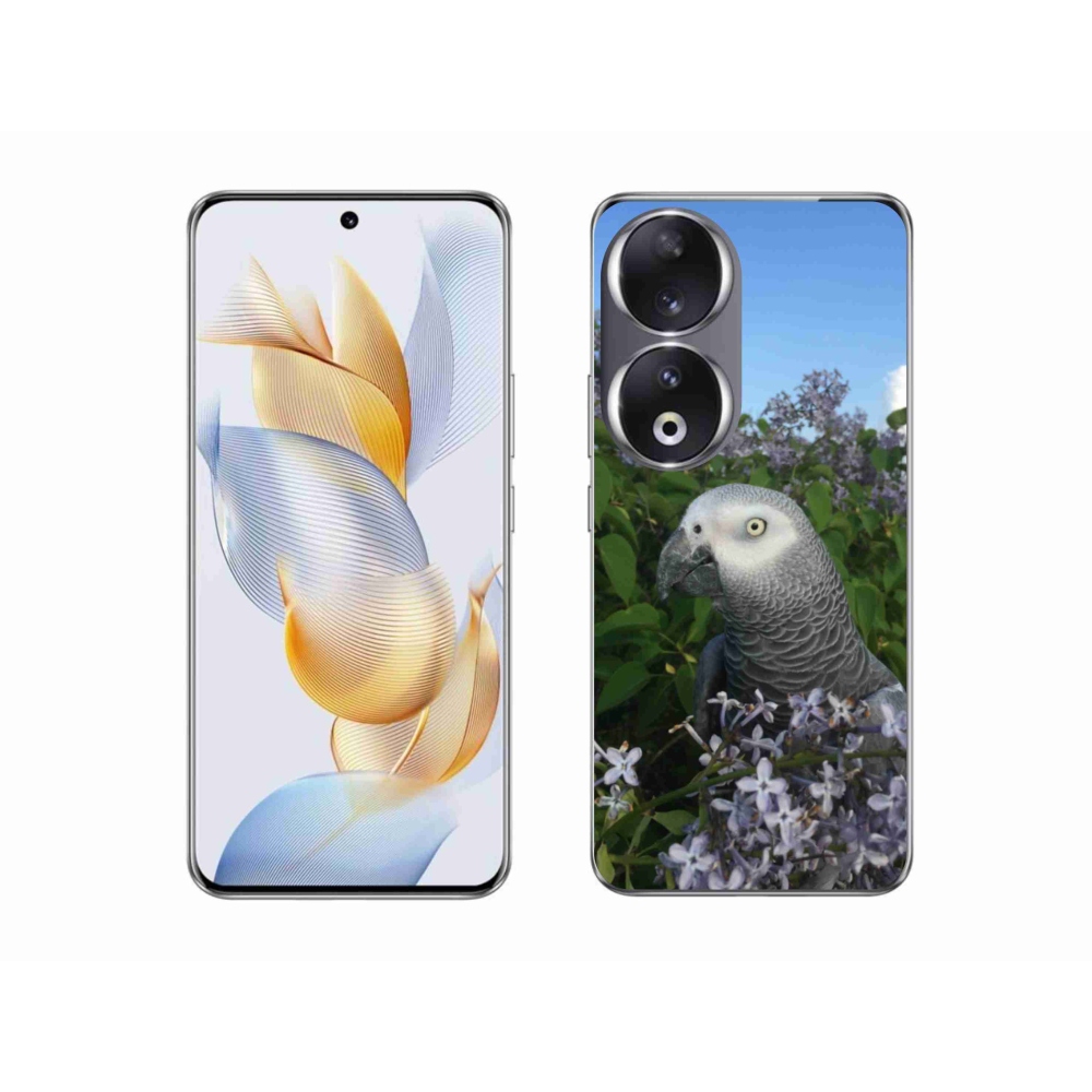 Zselés borítás mmCase Honor 90 - papagájhoz