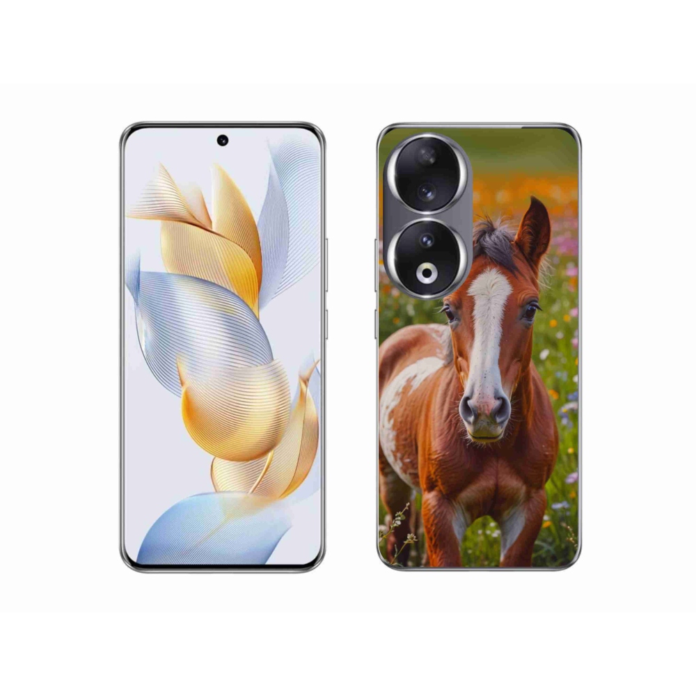 mmCase gél tok az Honor 90-hez – aranyos csikó