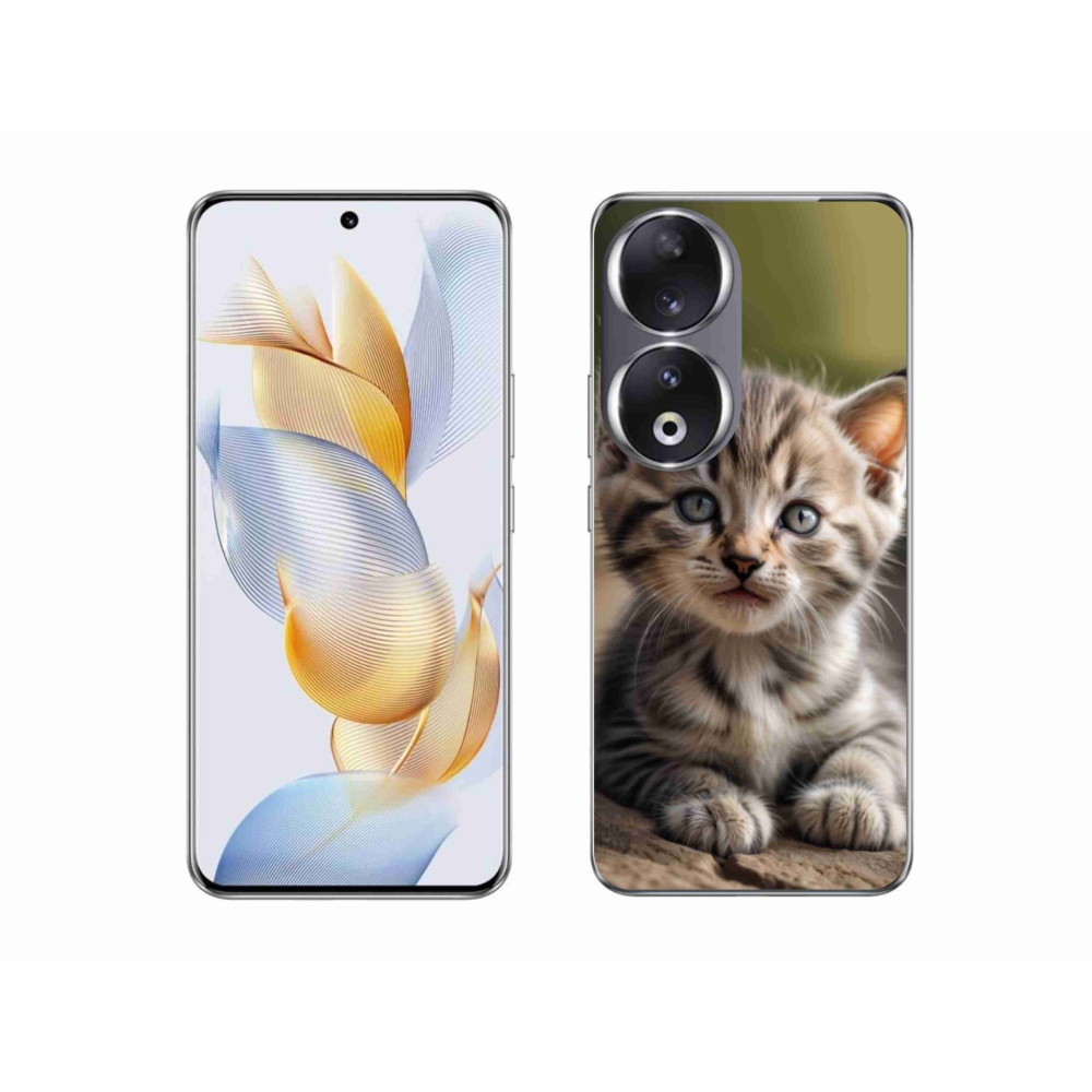 Gél borító mmCase a Honor 90-hez - aranyos cica 9