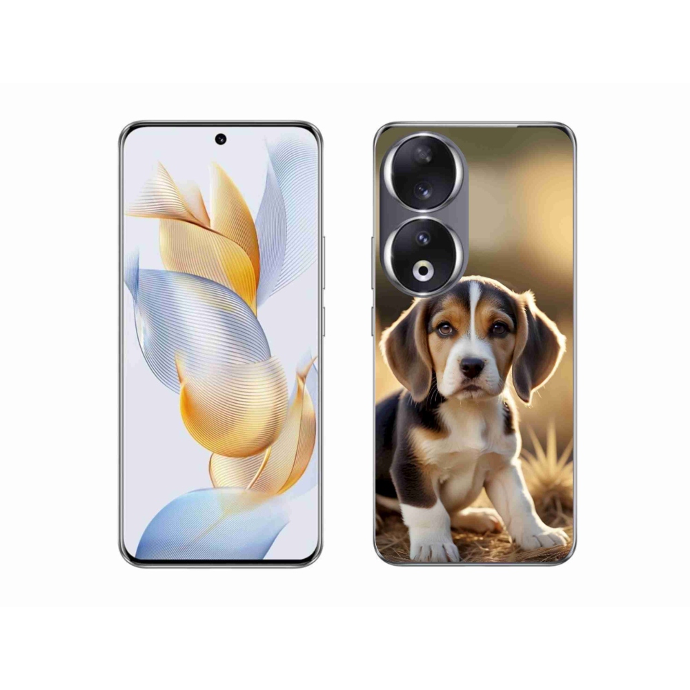 mmCase gél tok az Honor 90-hez – aranyos beagle
