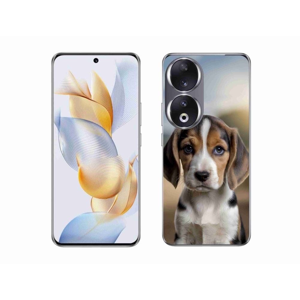 mmCase gél tok az Honor 90-hez – aranyos beagle