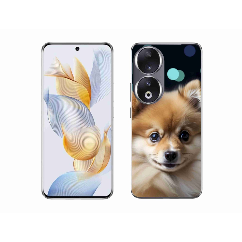 mmCase gél tok az Honor 90-hez – aranyos pomerániai