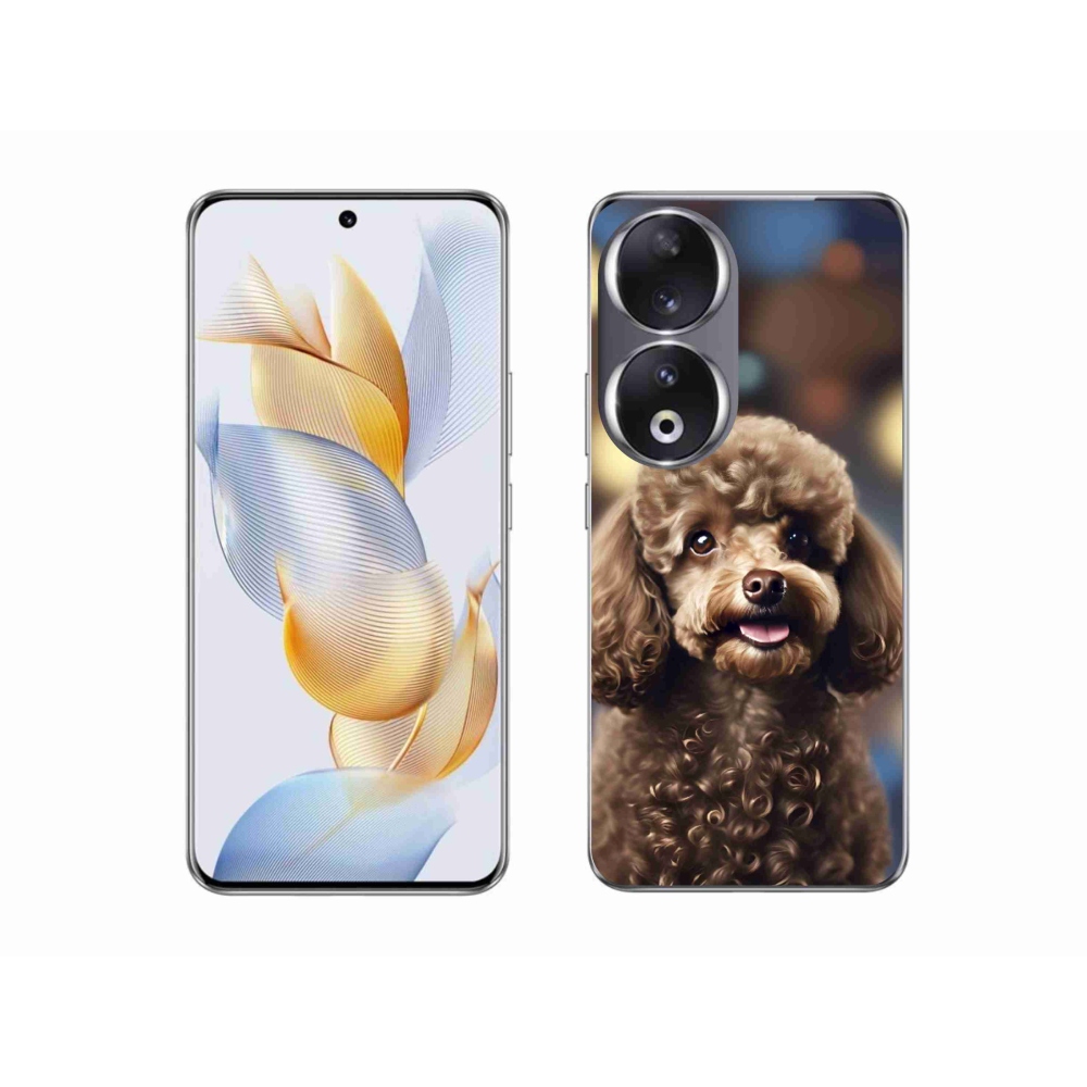 mmCase gél tok az Honor 90-hez – aranyos pudli